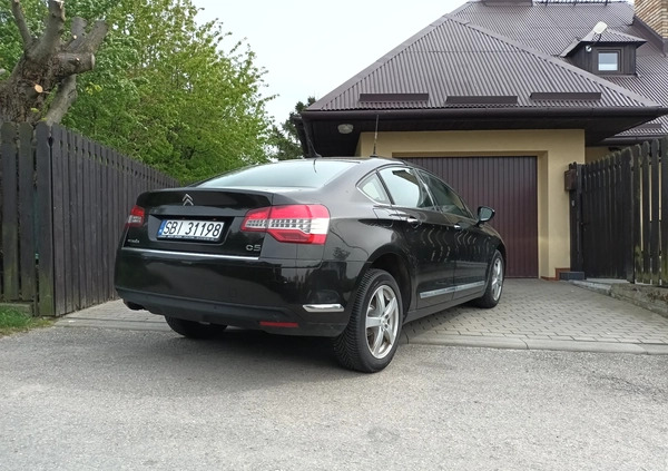 Citroen C5 cena 33900 przebieg: 156654, rok produkcji 2012 z Biała małe 301
